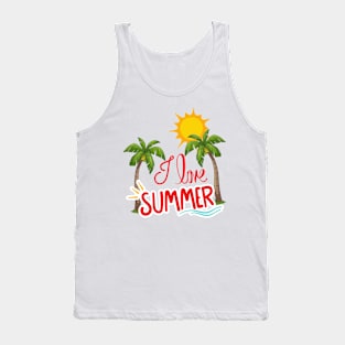 i love summer Tank Top